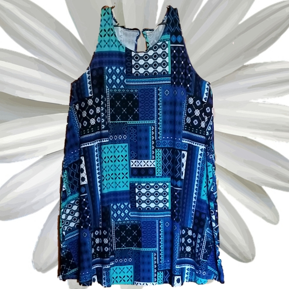 💥FIRM💥Blue Smock Dress (Dress only)